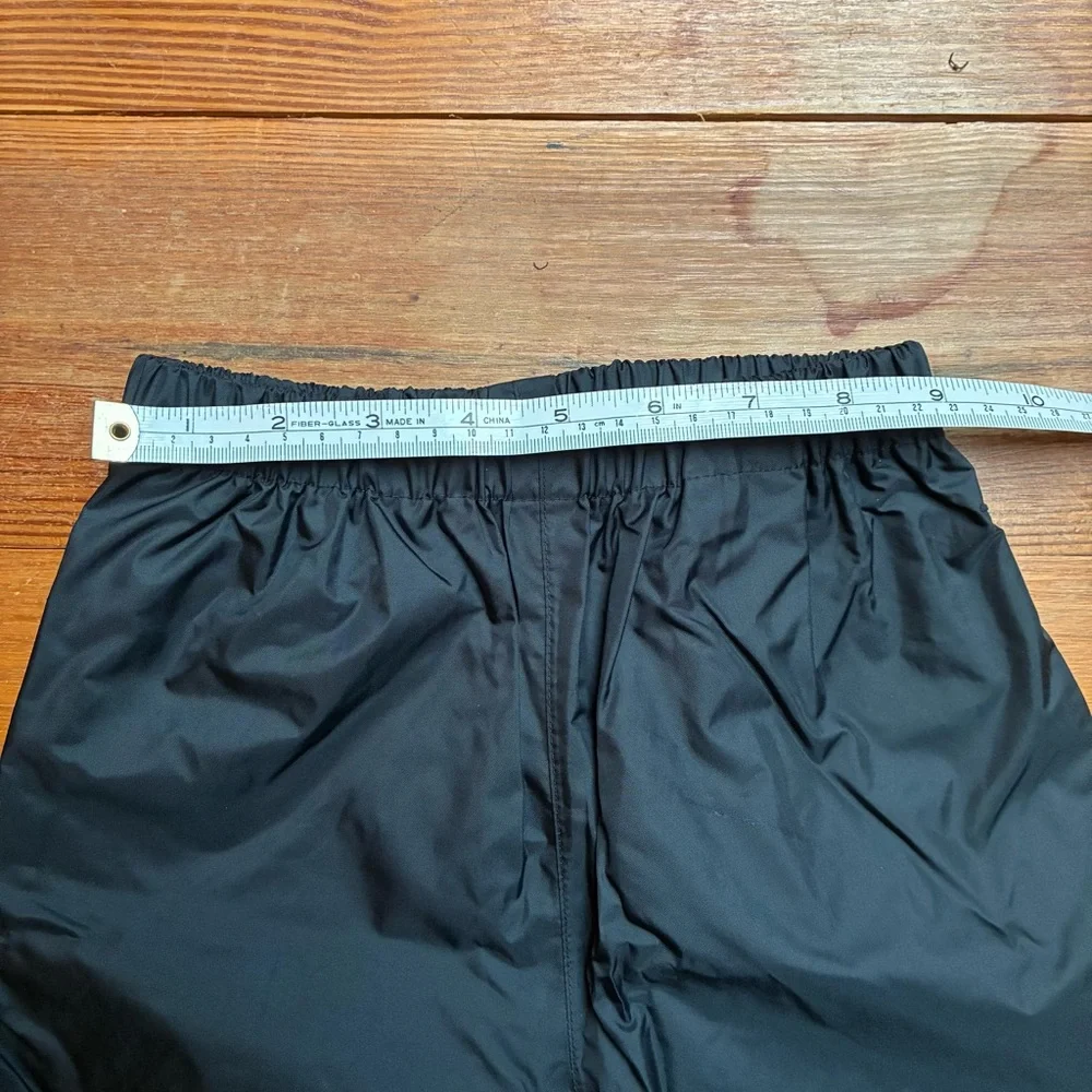 Columbia Black Rain Pants, NWOT, 6/7